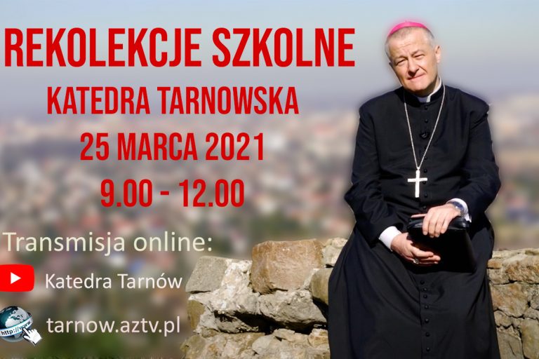 Rekolekcje szkolne plakat
