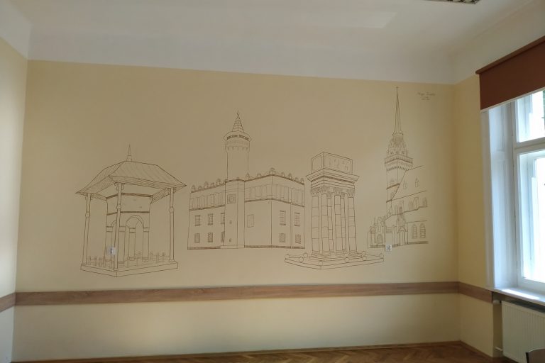 zdjęcie muralu Ali w A1