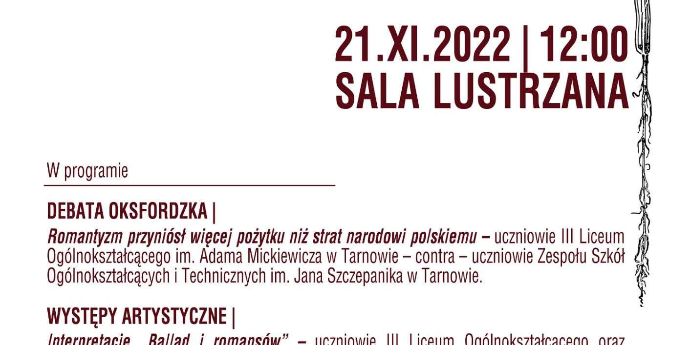 dialog z romantyzmem